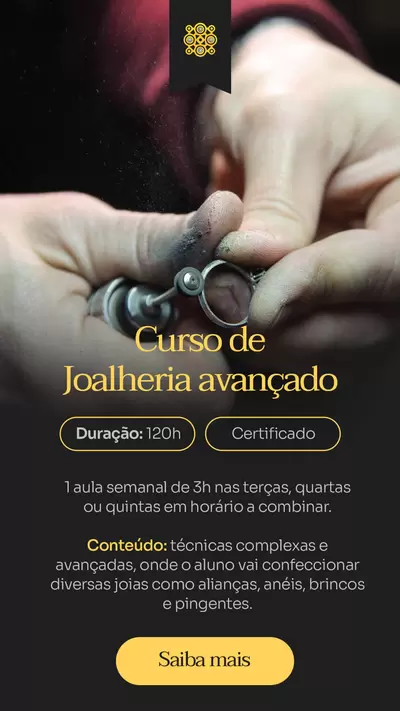 Curso de Joalheria Avançado