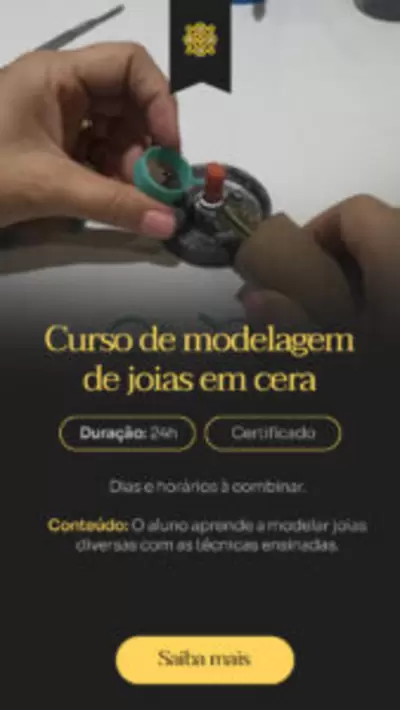 Curso de Modelagem Em Cera