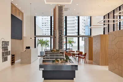 Lançamento na Enseada do Suá